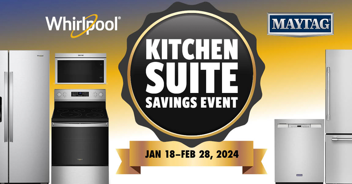 Whirlpool on sale kitchen suite