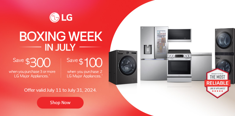 LG BOXING WEEK IN JULY BUY MORE SAVE MORE