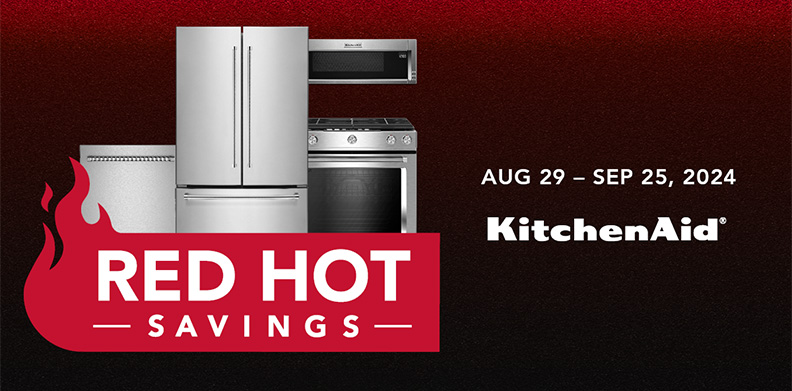 KITCHENAID RED HOT SAVINGS