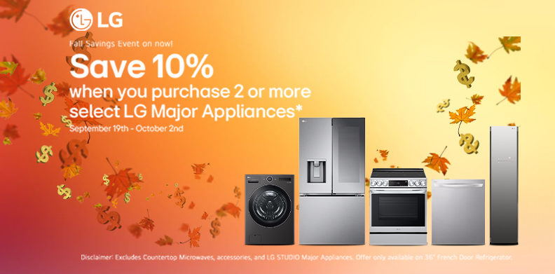 LG FALL SAVINGS EVENT