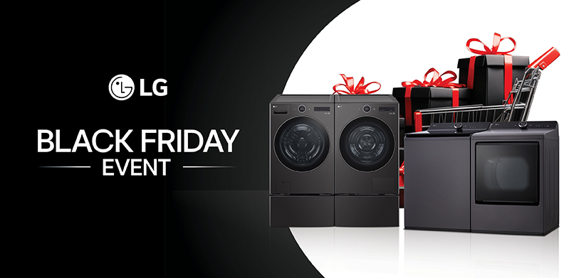 LG BLACK FRIDAY LAUNDRY EVENT