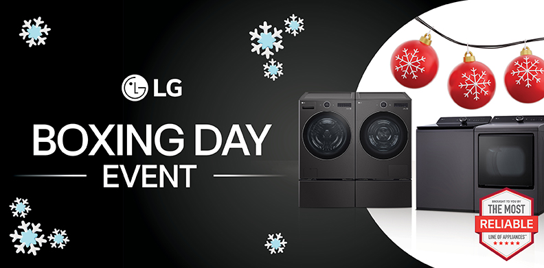 LG LAUNDRY BOXING DAY EVENT