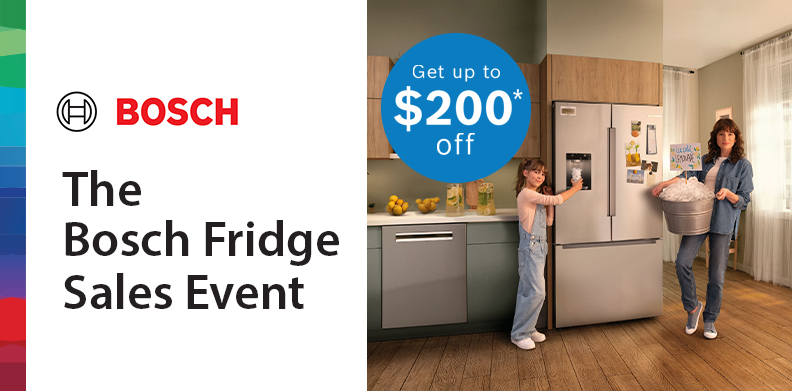 THE BOSCH FRIDGE SALES EVENT