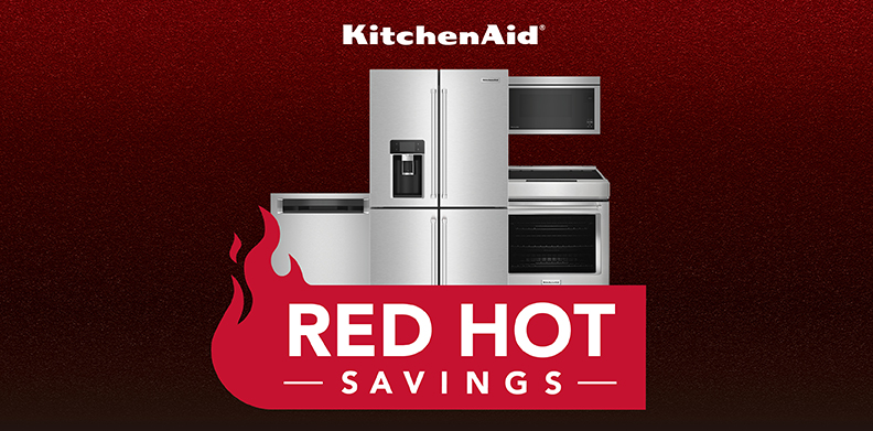 KITCHENAID RED HOT SAVINGS