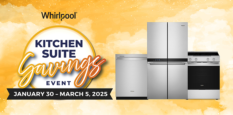 WHIRLPOOL KITCHEN SUITE SAVINGS EVENT